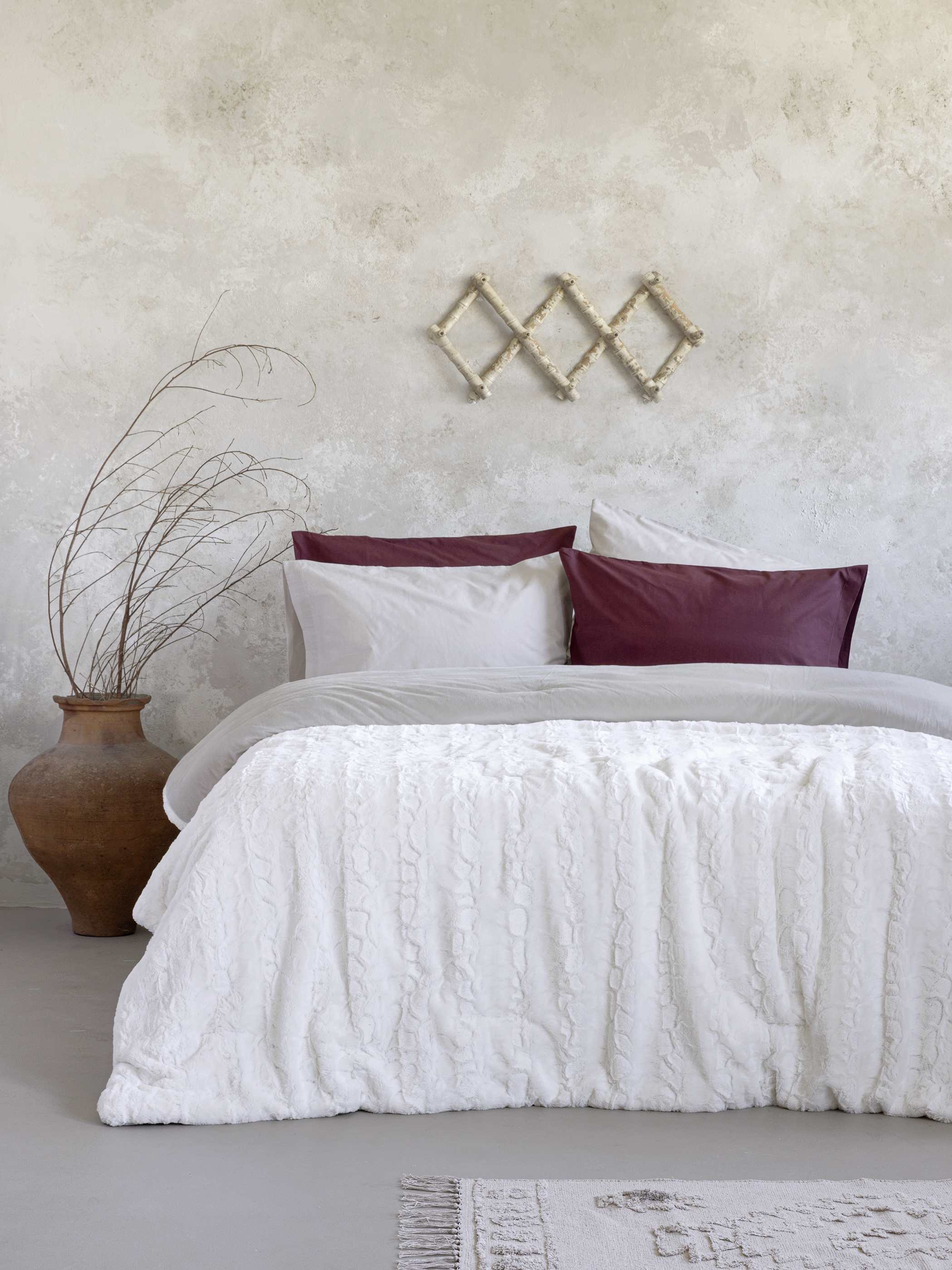 Κουβερτοπάπλωμα Μονό 160x220 Nima Home Velure Cream Κουβερτοπάπλωμα Μονό 160x220 Nima Home Velure Cream